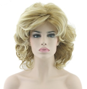 Golden Short Hair Wigs