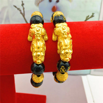 Vietnamese Sand Gold Brave Bracelet