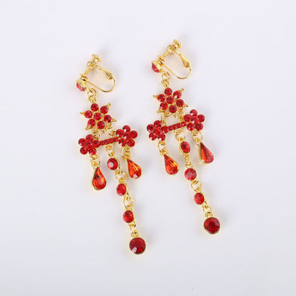 Spot Red Wedding Necklace Set - Direct from Factory