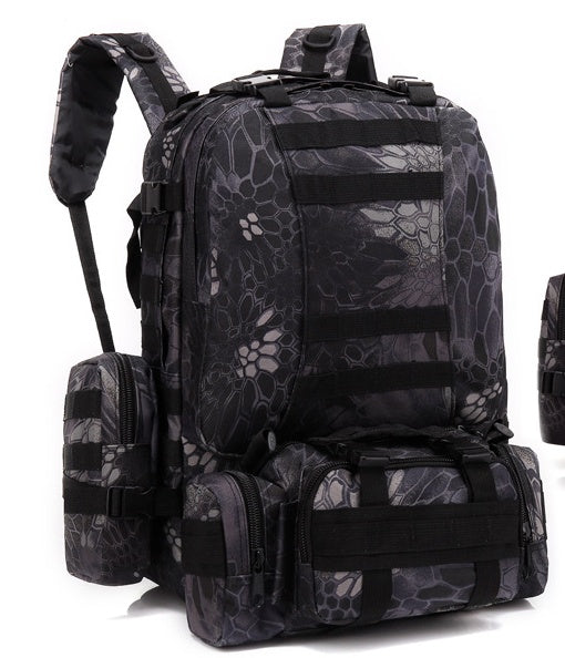 Men's Tactical Camouflage Travel Backpack – Large Oxford Outdoor Bag