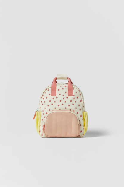 Dopamine Strawberry Schoolbag