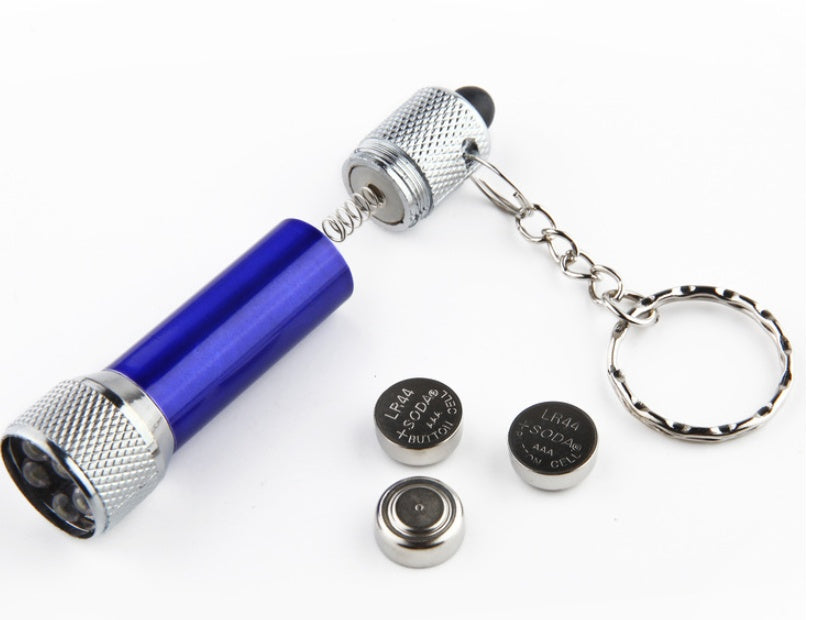 Mini Keychain LED Flashlight - Portable Aluminum Torch