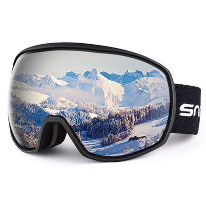 Anti-Fog Double-Layer Ski Goggles