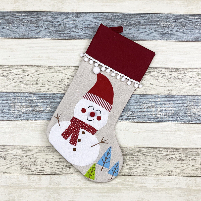 Christmas Socks Gift Bags Tree Pendants