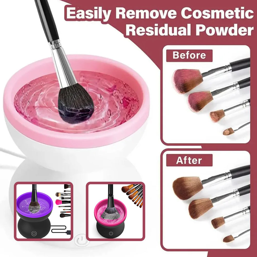 Portable Electric Makeup Brush Cleaner USB Powered