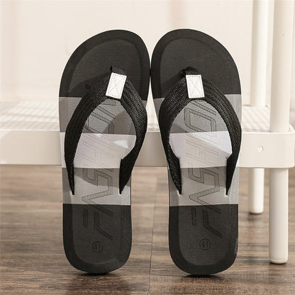 Fashion Colorblock Men's Summer Slippers