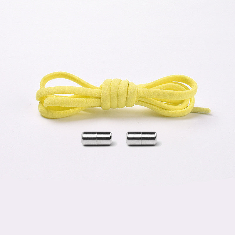 No Tie Elastic Shoelaces with Metal Lock