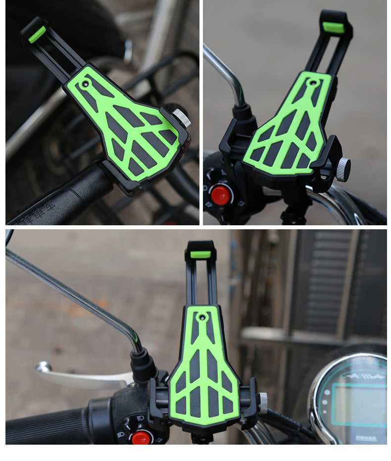 Bicycle anti-drop mobile phone holder