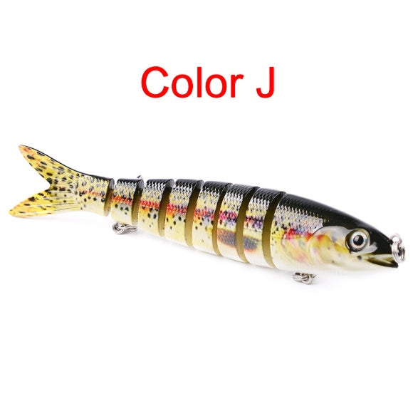 Multi-Jointed Pike Fishing Lure – Hard Bait for Carp & Trolling