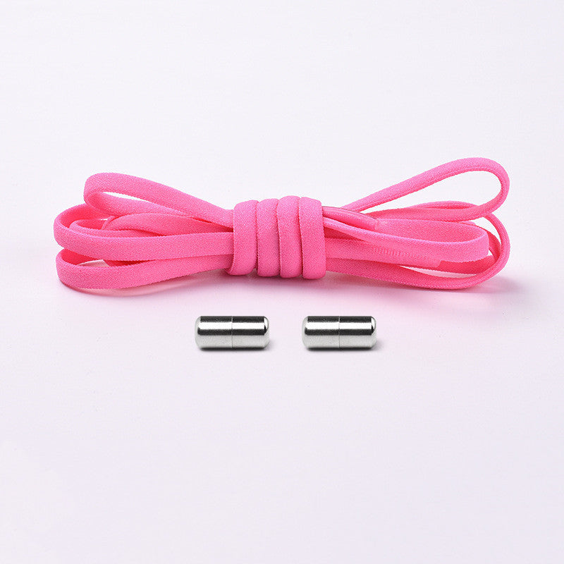 No Tie Elastic Shoelaces with Metal Lock