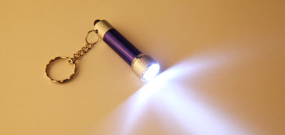 Mini Keychain LED Flashlight - Portable Aluminum Torch