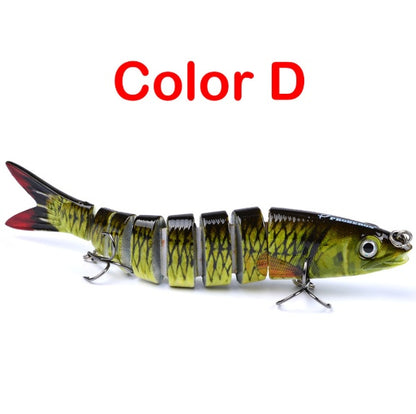 Multi-Jointed Pike Fishing Lure – Hard Bait for Carp & Trolling