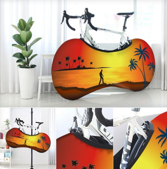 Bicycle protective cover bicycle dust cover storage bag