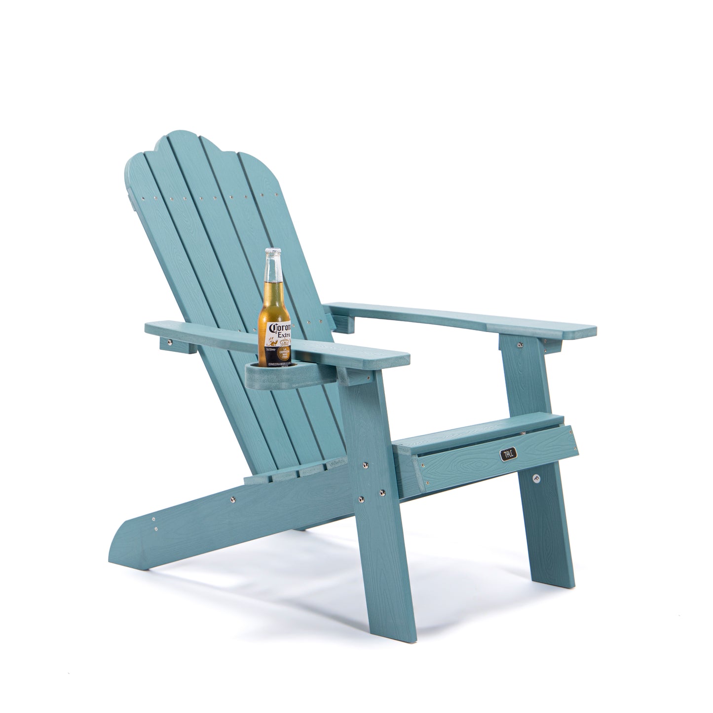 TALE Adirondack Chair - All-Weather, Fade-Resistant with Cup Holder