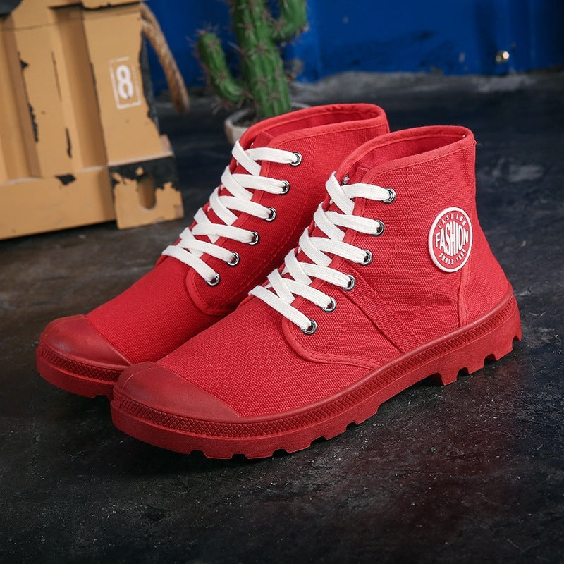 Hip Hop Canvas High Cut Sneakers