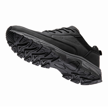 Waterproof Leather Men's Casual Running Shoes