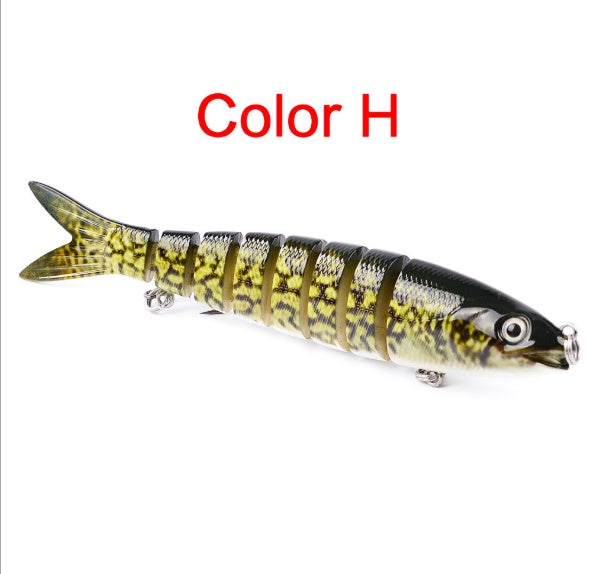 Multi-Jointed Pike Fishing Lure – Hard Bait for Carp & Trolling