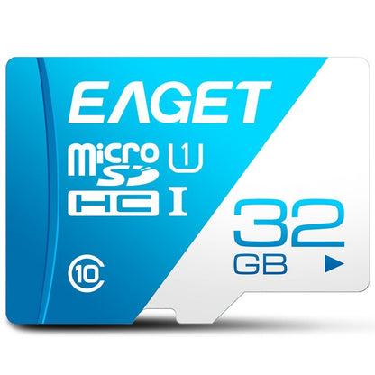 EAGET T1 Micro SD Card: 16GB-128GB Class 10