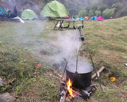 Aluminum Alloy Camping Tripod for Hanging Pot