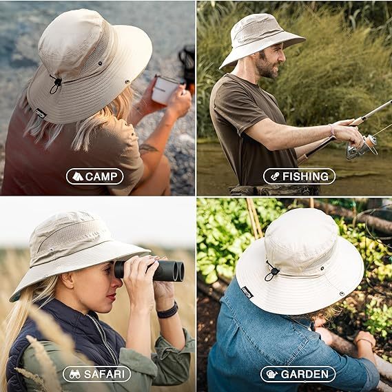 GearTOP UPF 50+ Wide Brim Sun Hat