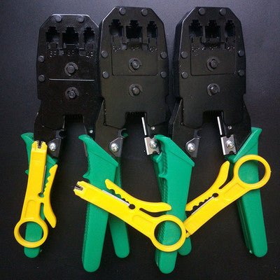 Multifunctional network cable pliers