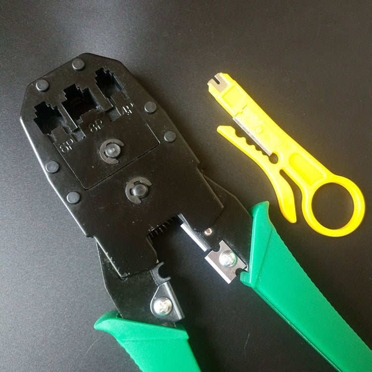 Multifunctional network cable pliers