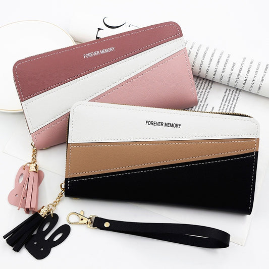 Simple Long Fashion Coin Purse Handbag