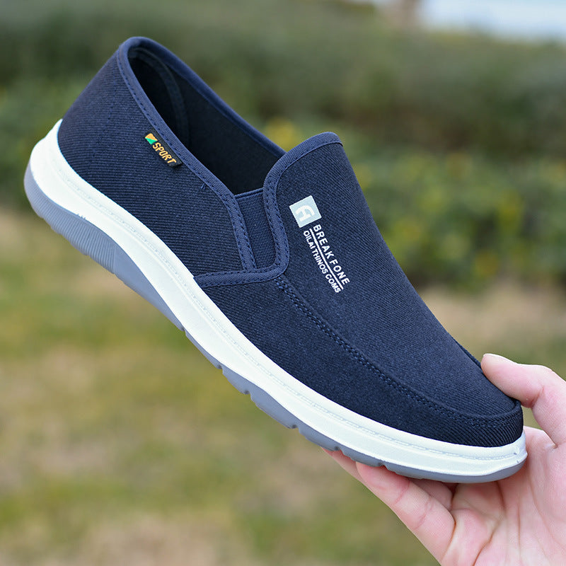 Denim Slip-On Casual Work Shoes