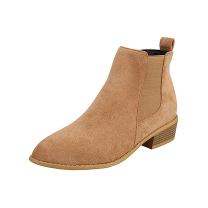 British Style Suede Martin Boots