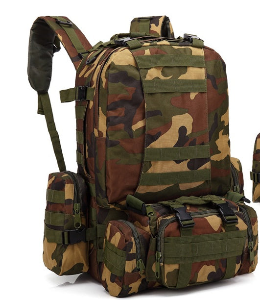 Men's Tactical Camouflage Travel Backpack – Large Oxford Outdoor Bag