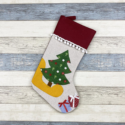 Christmas Socks Gift Bags Tree Pendants