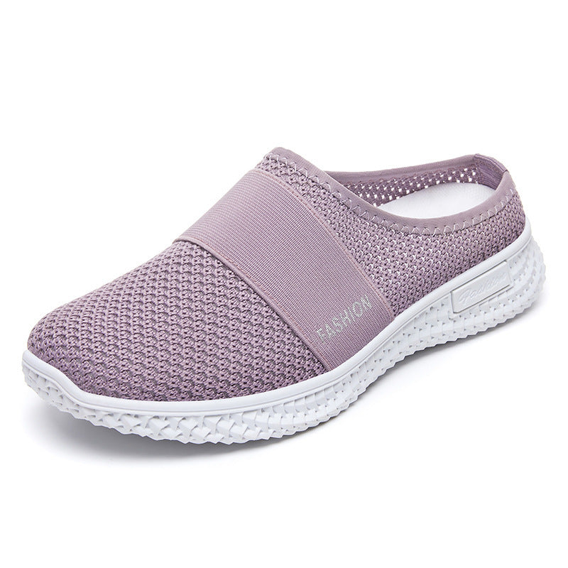 Breathable Half Slippers Pumps Casual