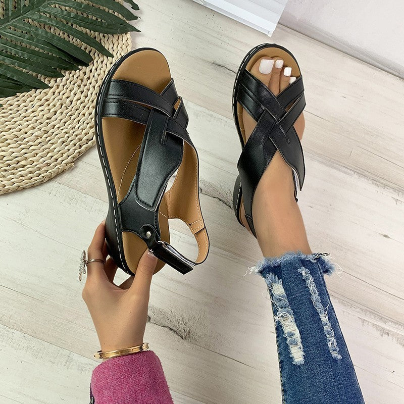 Women's Summer Casual Platform Wedge Sandals