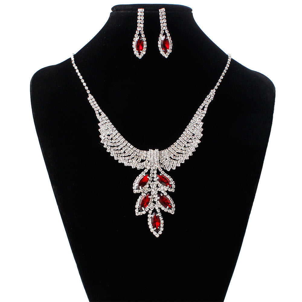 Korean Bridal Jewelry Set - 3 Pieces