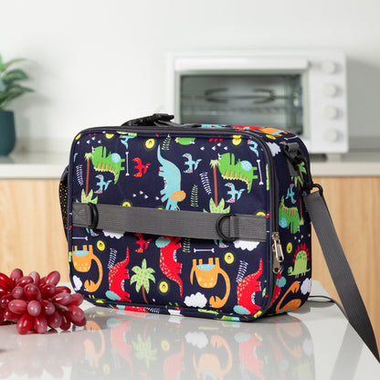 Cartoon Crossbody Student Lunch Bag