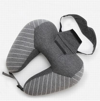 Foam Travel U-Shaped Neck Pillow Lumbar Support