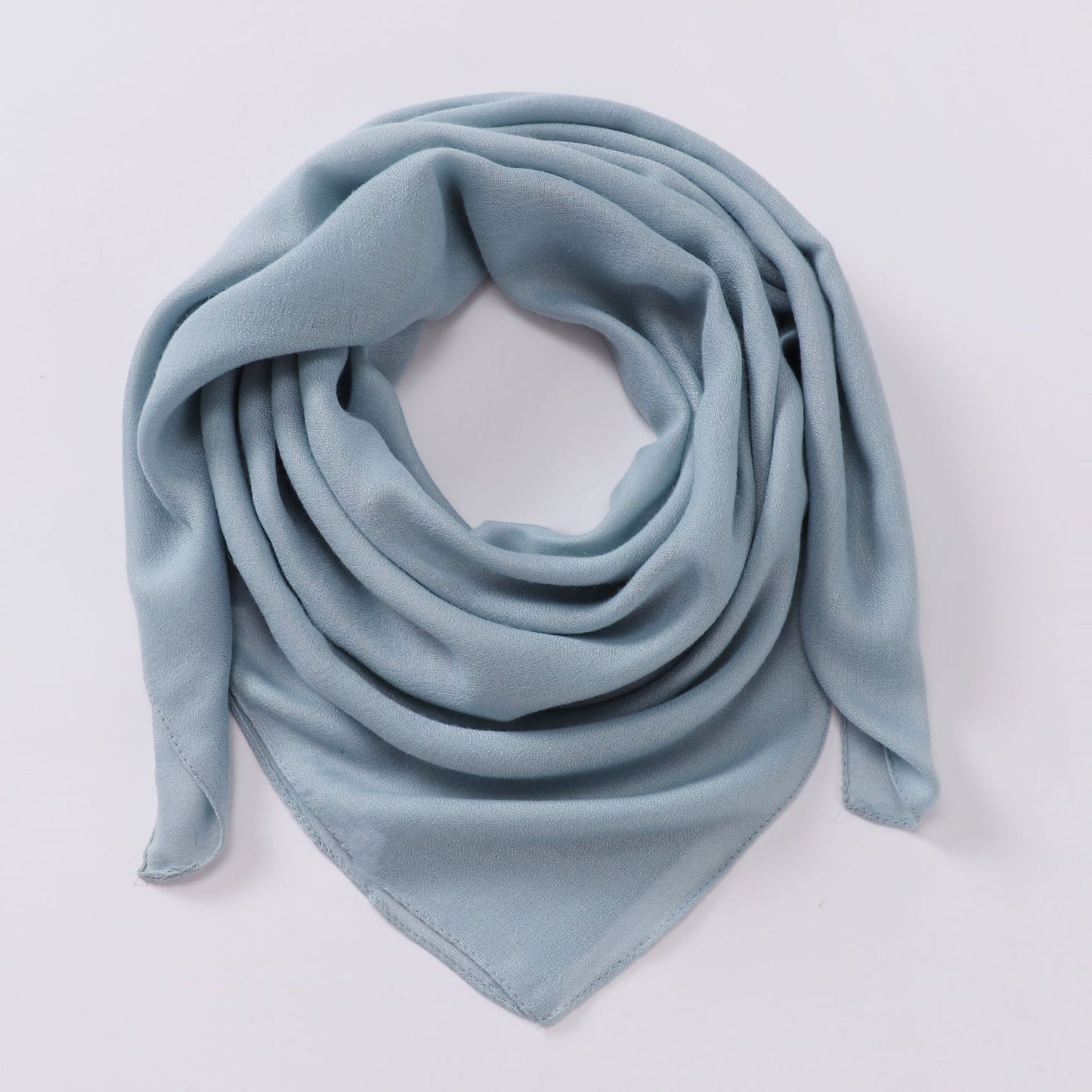 Women's Cotton And Linen Solid Color Retro Artistic Scarf