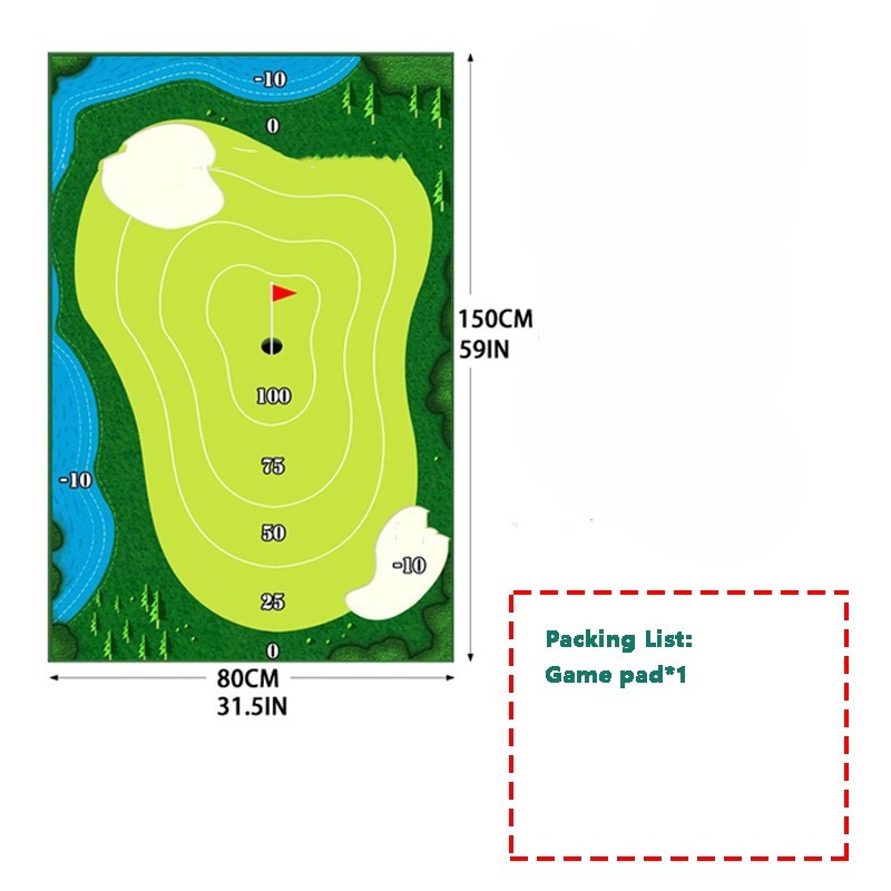 Golf Swing Training Mat – Parent-Child & Directional Path