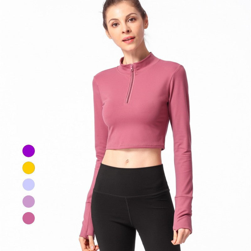 Long Sleeve Skinny Yoga Wear T-Shirt