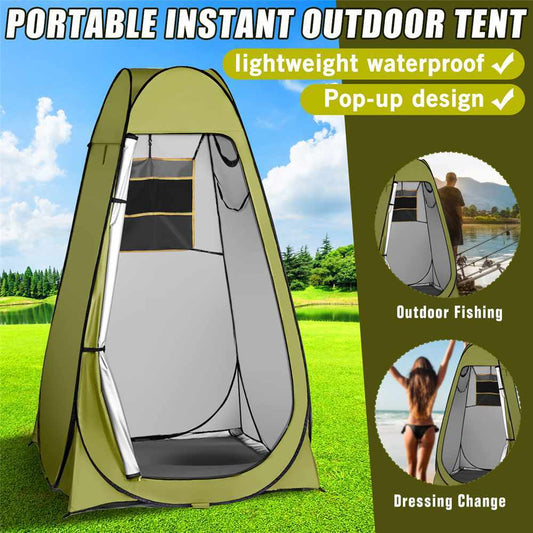 Portable Privacy Tent - Shower & Toilet with UV Protection