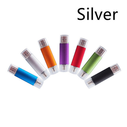 Portable Aluminum Alloy USB 2.0 Drive