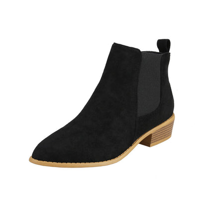 British Style Suede Martin Boots