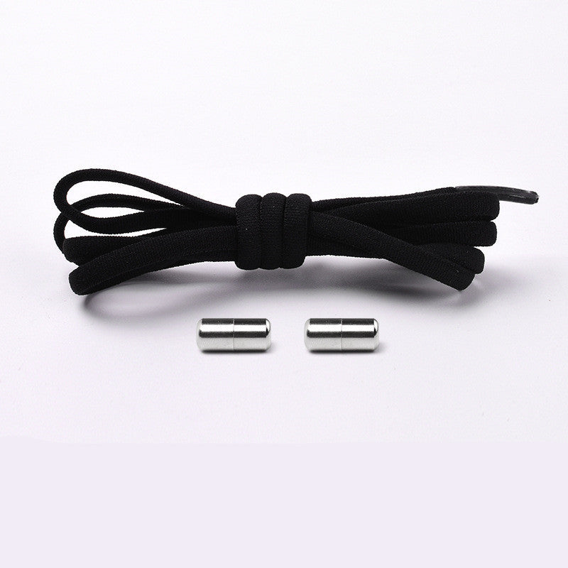 No Tie Elastic Shoelaces with Metal Lock