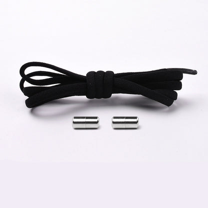 No Tie Elastic Shoelaces with Metal Lock