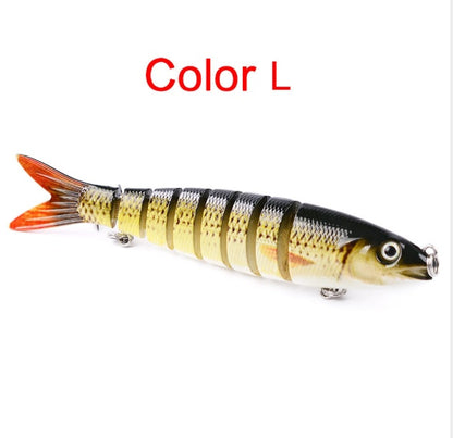 Multi-Jointed Pike Fishing Lure – Hard Bait for Carp & Trolling