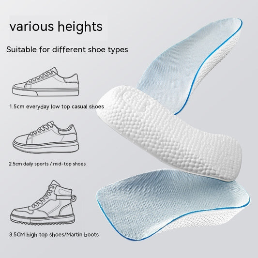 Men's 7-point Raised Plush Insoles