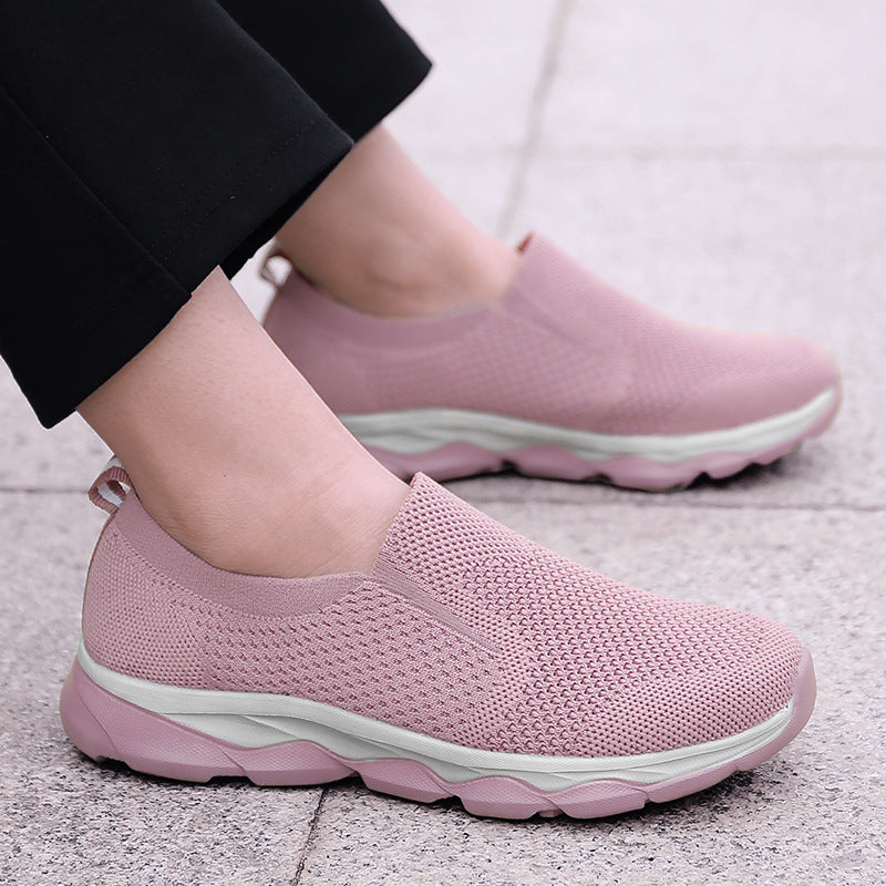 Mesh Breathable Casual Shoes for Middle-aged and Elderly