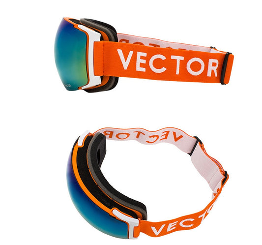 Spherical Ski Glasses with Magnet