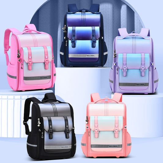 Spine-Safe Large Capacity Student Backpack (Grades 1-6)