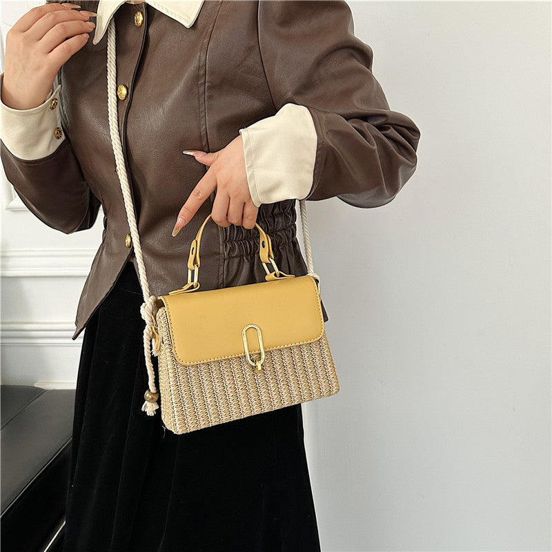 Western Woven Shoulder Bag